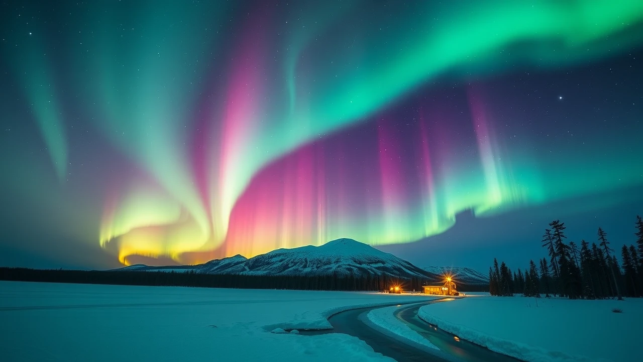 Exploring the Secrets of the Aurora Borealis Above the Arctic Circle