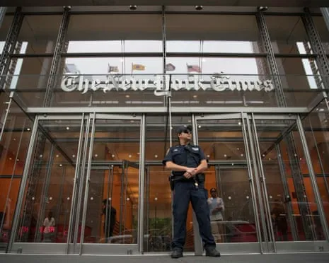 Trump Alleges New York Times of Serving as Democratic Party Mouthpiece in Lawsuit Case