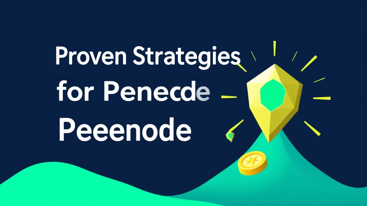 Proven Strategies for Pepenode Presale That Deliver Results