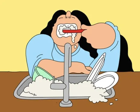 Must Our Housemate Cease Cleaning Her Toothbrush at the Kitchen Basin?