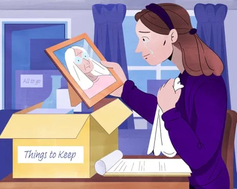 Organize while you work and don’t rush: six steps to clearing out a relative’s home after their passing