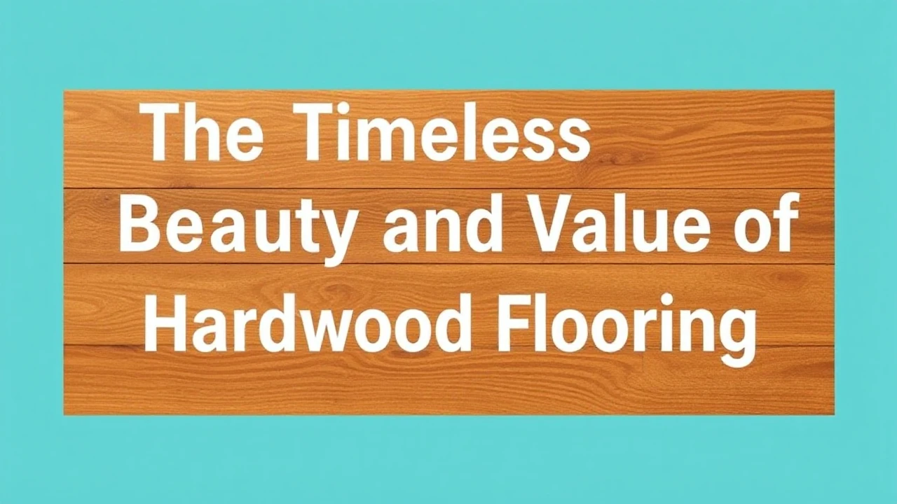 The Timeless Beauty and Value of Hardwood Flooring